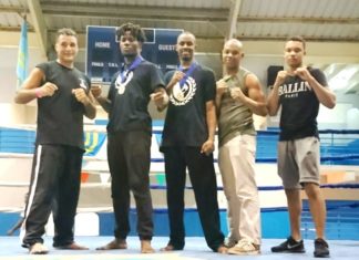 St. Maarten kickboxers victorious in Aruba