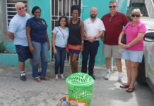Baskets for fire victims