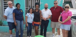 Baskets for fire victims