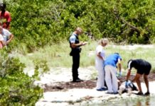 UPDATE: Hikers find partially submerged body in water