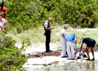 UPDATE: Hikers find partially submerged body in water