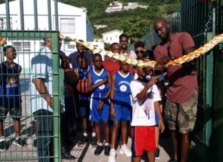 The St. Maarten Community Collective signs agreement with MPC for the use of the outdoor basketball court