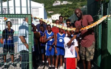 The St. Maarten Community Collective signs agreement with MPC for the use of the outdoor basketball court