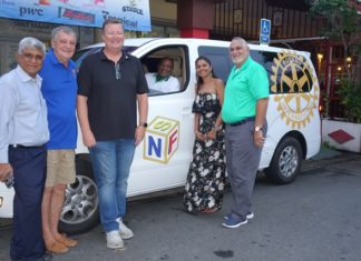 Rotary Club presents 2 vehicles to organizations