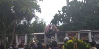 Colombian murder victim laid to rest