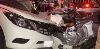 Serious accident on A.Th. Illidge road