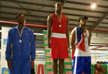 Ludwig Charles won silver medal in boxing tournament