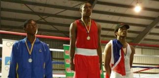 Ludwig Charles won silver medal in boxing tournament