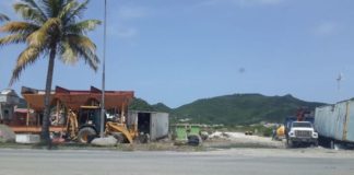 The public is cautioned to throw their car wrecks and household appliances on the Sanitary landfill