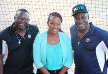 Minister Jacobs visit the Sport Scholarship training