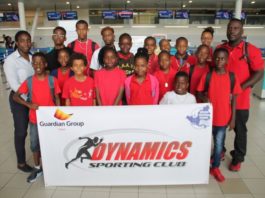 18 Dynamics Track Club athletes travel to Curacao