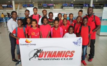 18 Dynamics Track Club athletes travel to Curacao