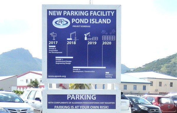 APS EN PREPARATIVOS PARA LA CONSTRUCCION DE UN ESTACIONAMIENTO EN POND ISLAND