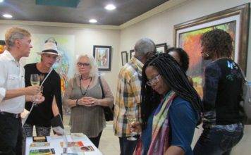 Art & Words – A Marriage in St. Martin – An Exhibition of 39 years of book covers