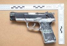 POLICE REPORT: Three suspects arrested & weapons and drugs confiscated.