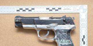 POLICE REPORT: Three suspects arrested & weapons and drugs confiscated.