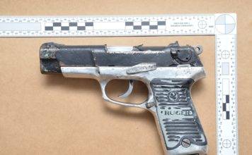 POLICE REPORT: Three suspects arrested & weapons and drugs confiscated.