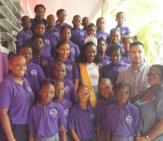 Teen Queen visits MLK