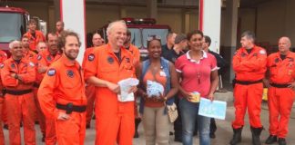 Minister of Education, Culture, Youth and Sport thanks USAR NL for assistance
