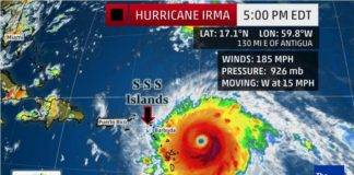 …POTENTIALLY CATASTROPHIC CATEGORY 5 HURRICANE IRMA NEARING THE NORTHERN LEEWARD ISLANDS…