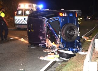 Hombre muere en violento accidente de tránsito