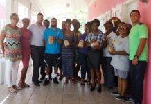 Lazy Lizard recognizes MLK Staff