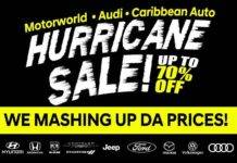 MOTORWORLD GROUP HURRICANE CAR SALE OFFERS ONCE IN A LIFETIME DEALS WITH UP TO 70% DISCOUNTS ON ALL BRANDS