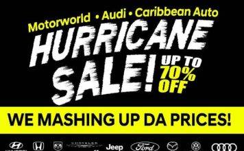 MOTORWORLD GROUP HURRICANE CAR SALE OFFERS ONCE IN A LIFETIME DEALS WITH UP TO 70% DISCOUNTS ON ALL BRANDS