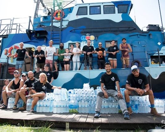 Sint Maarten Nature Foundation, Sea Shepherd Conservation Society, and Sint Maarten Dominica Association Cooperate to Deliver Supplies to Hurricane Stricken Dominica