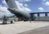 Aid from the Netherlands arrives on Sint Maarten