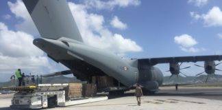 Aid from the Netherlands arrives on Sint Maarten