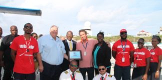Prime Minister & Minister of Tourism welcome back 1st Commercial Flights to Sint Maarten