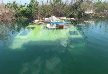 La Fundación Nature de Sint Maarten, cree tomará meses limpiar el área protegida de Mullet Pond