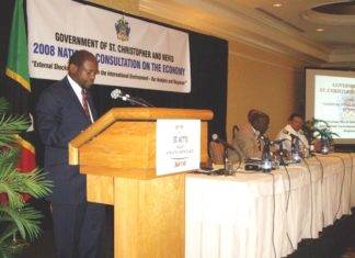 No National Consultation on the Economy; a sign of the growing Timothy Harris dictatorship, says Douglas