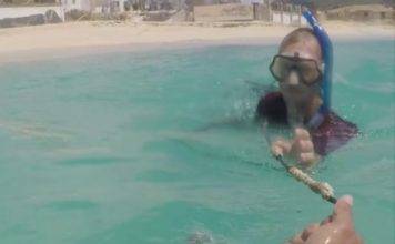 Simpson Bay Beach from Halley Drive to Karakter Safe to Swim