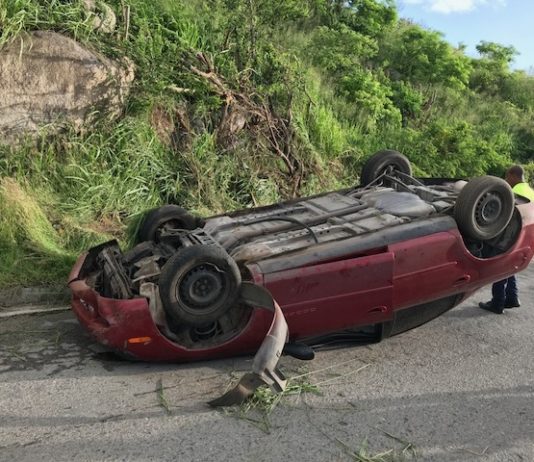 Traffic accident with one casualty