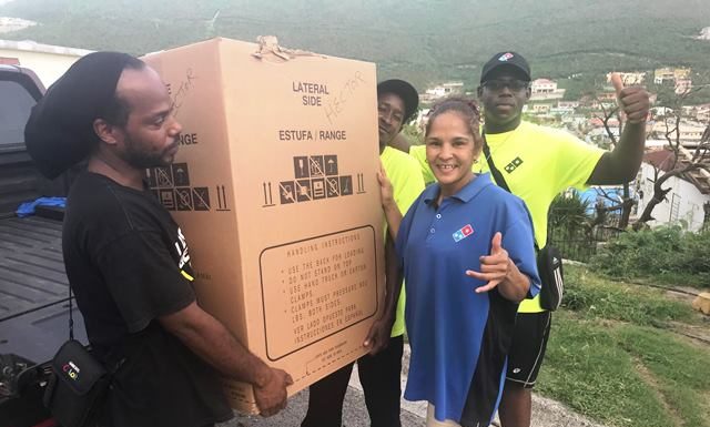 Domino’s comes to the aid of its team members; Helps replace losses from Irma