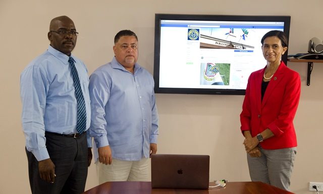 Launch Parliament of Sint Maarten official Facebook page