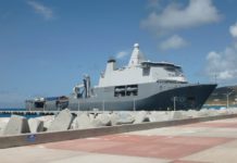 Port St. Maarten Welcomes Dutch Navy’s Largest Vessel HNLMS Karel Doorman