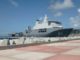 Port St. Maarten Welcomes Dutch Navy’s Largest Vessel HNLMS Karel Doorman