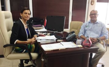 President of Parliament convenes Central Committee meeting of Parliament to hear Nature Foundation on the Simpsonbay Lagoon.