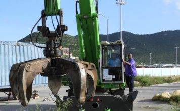 Zinc, Car Wrecks and other metals will be removed from the island