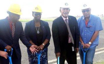 Arrindell-Doncher breaks ground for new FBO facility at airport