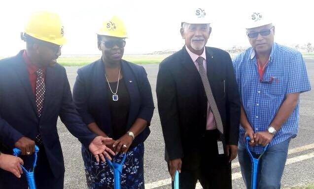 Arrindell-Doncher breaks ground for new FBO facility at airport