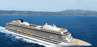 Viking Sea makes Inaugural Call. First Commercial Cruise Ship to Visit Post-Irma