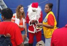 Lions & Leos host Christmas Party and former Leo member spreads Christmas Joy