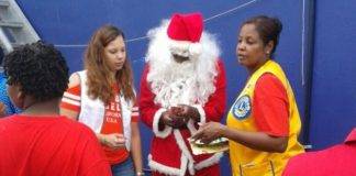 Lions & Leos host Christmas Party and former Leo member spreads Christmas Joy