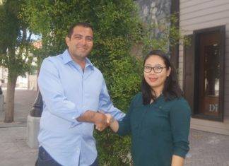 Local businesses collaborate to host desert, rum, & wine tasting