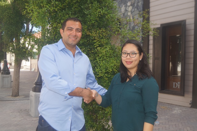 Nikhil Kukreja of Lazy Lizard and Lisa Yu- Turner