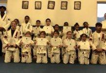SXM BJJ Winter Graduation and demonstration